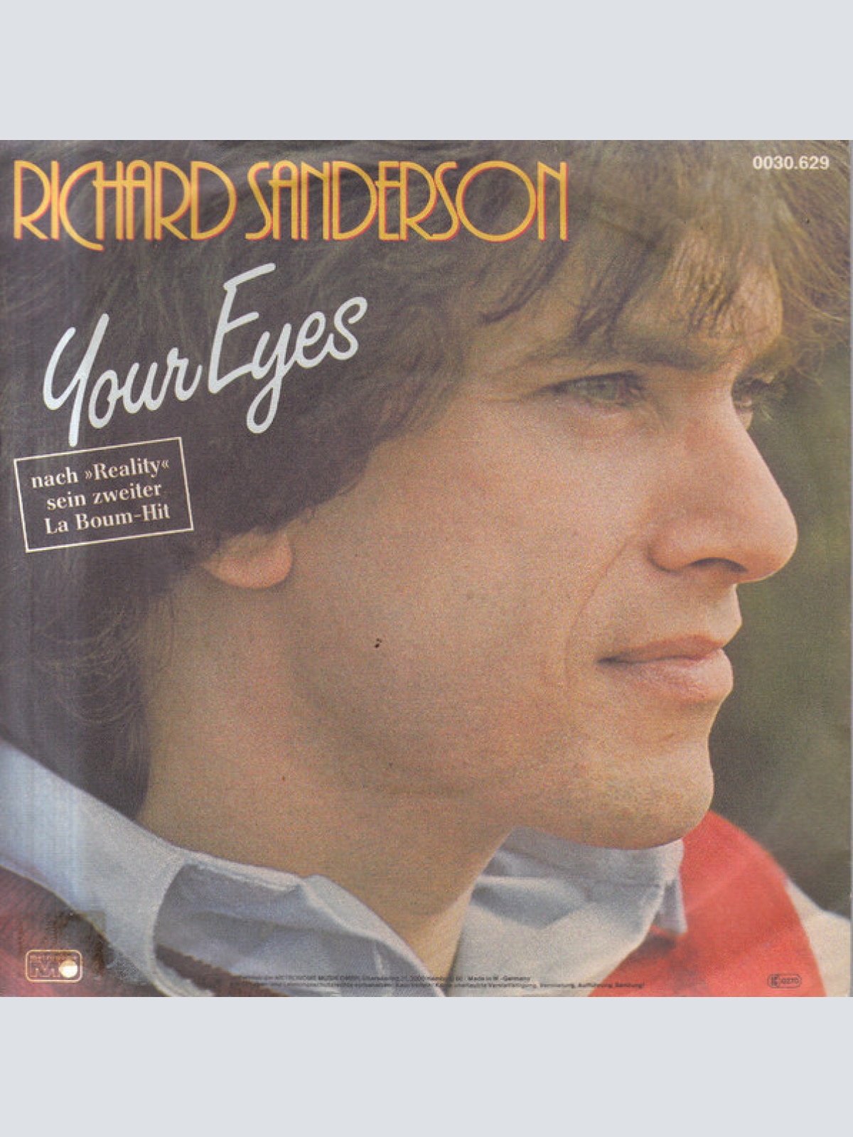 Vinyl / Richard Sanderson - Your Eyes