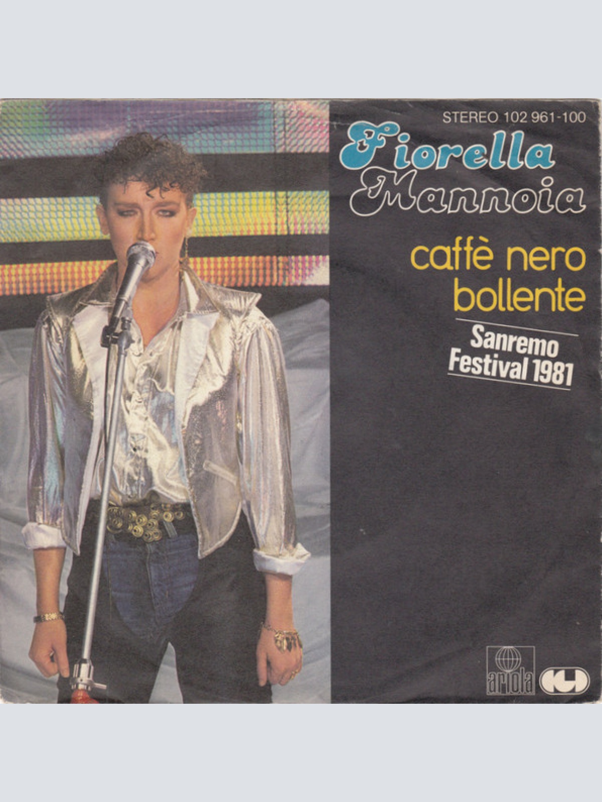 Vinyl / Fiorella Mannoia - Caffè Nero Bollente