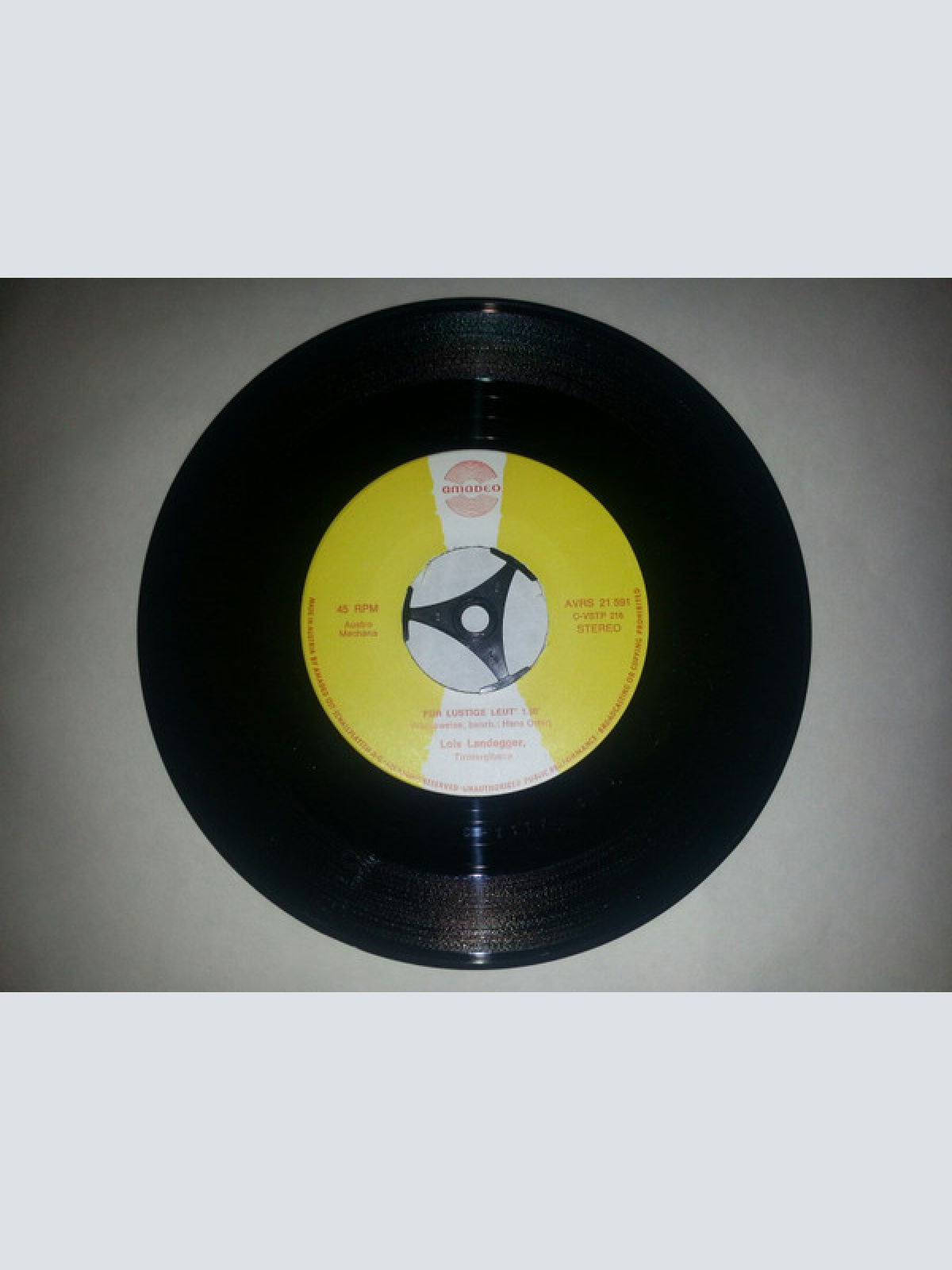 Vinyl / Lois Landegger - Du Schönes Zillertal