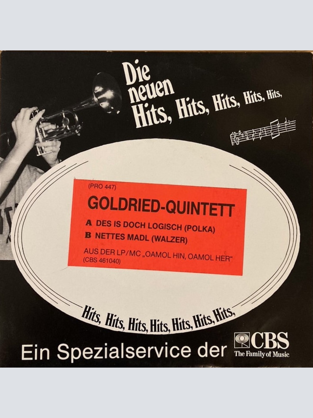 Vinyl / Goldried-Quintett* - Des Is Doch Logisch