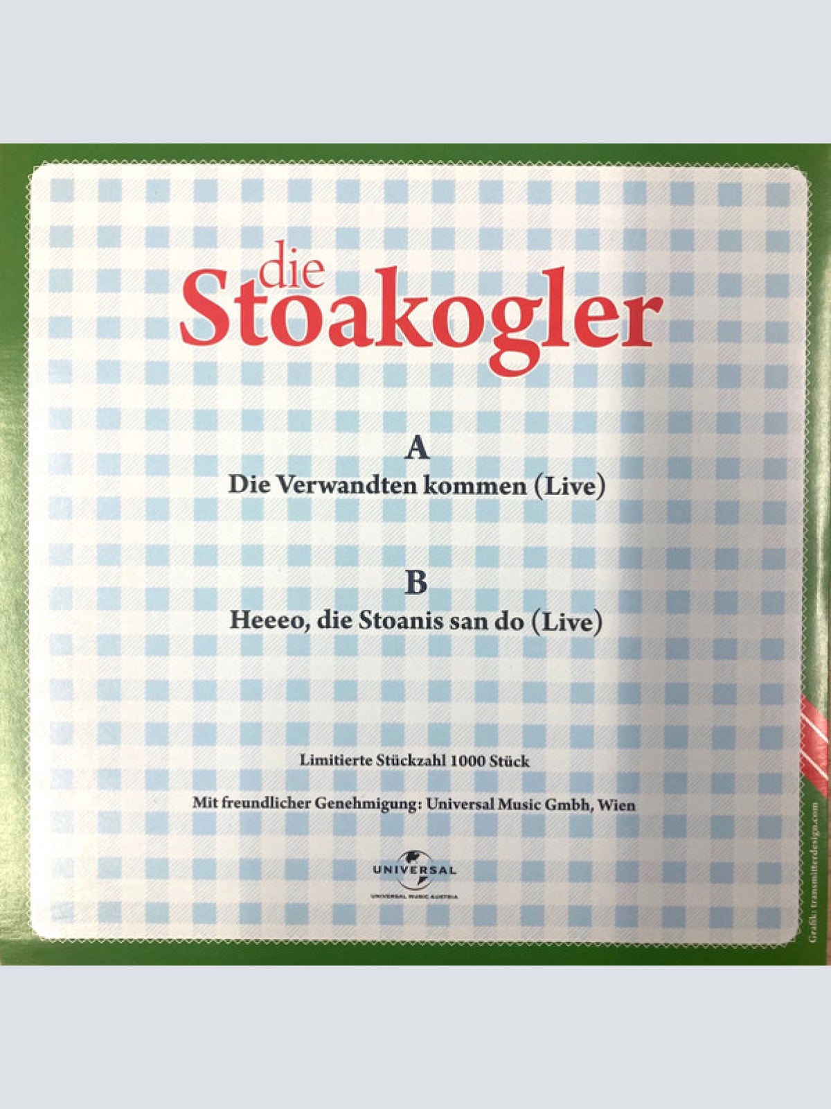 Vinyl / Die Stoakogler - Die Verwandten Kommen (Live)