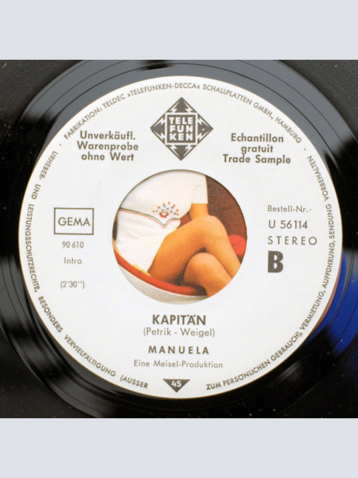 Vinyl / Manuela (5) - ABC / Kapitän