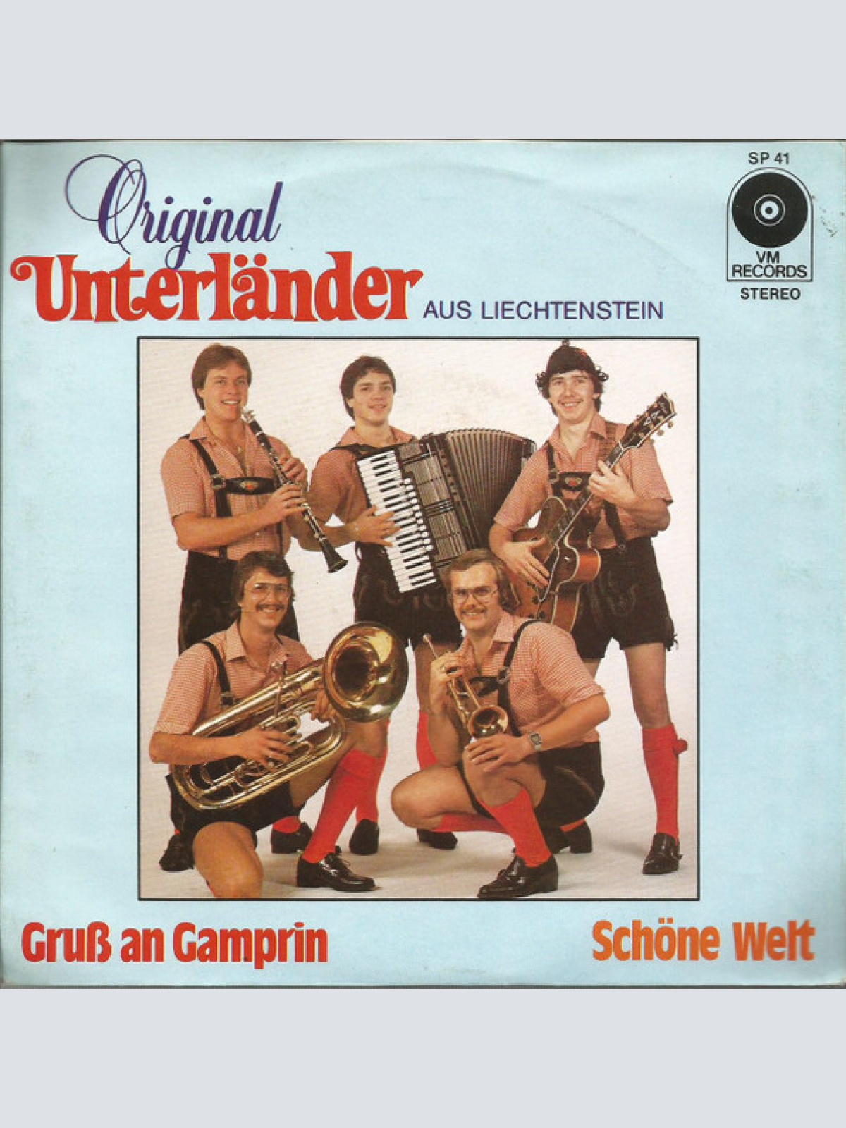 Vinyl / Original Unterländer Aus Liechtenstein* - Gruß An Gamprin