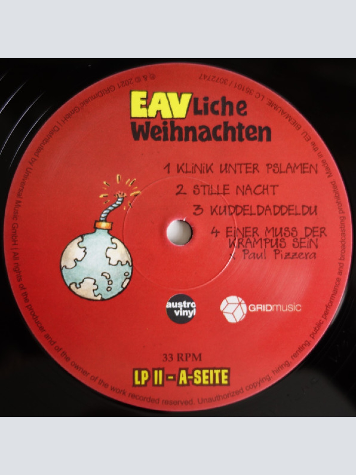 Vinyl / Erste Allgemeine Verunsicherung* - EAVliche Weihnachten – Ihr Sünderlein Kommet…