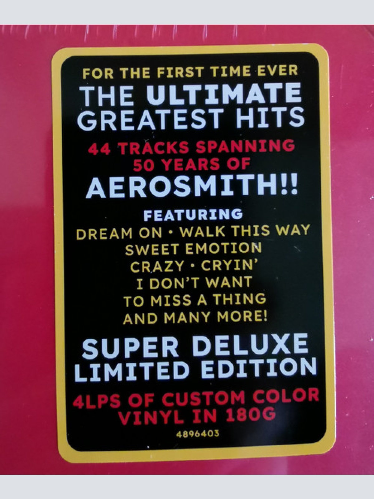 Vinyl / Aerosmith - Greatest Hits