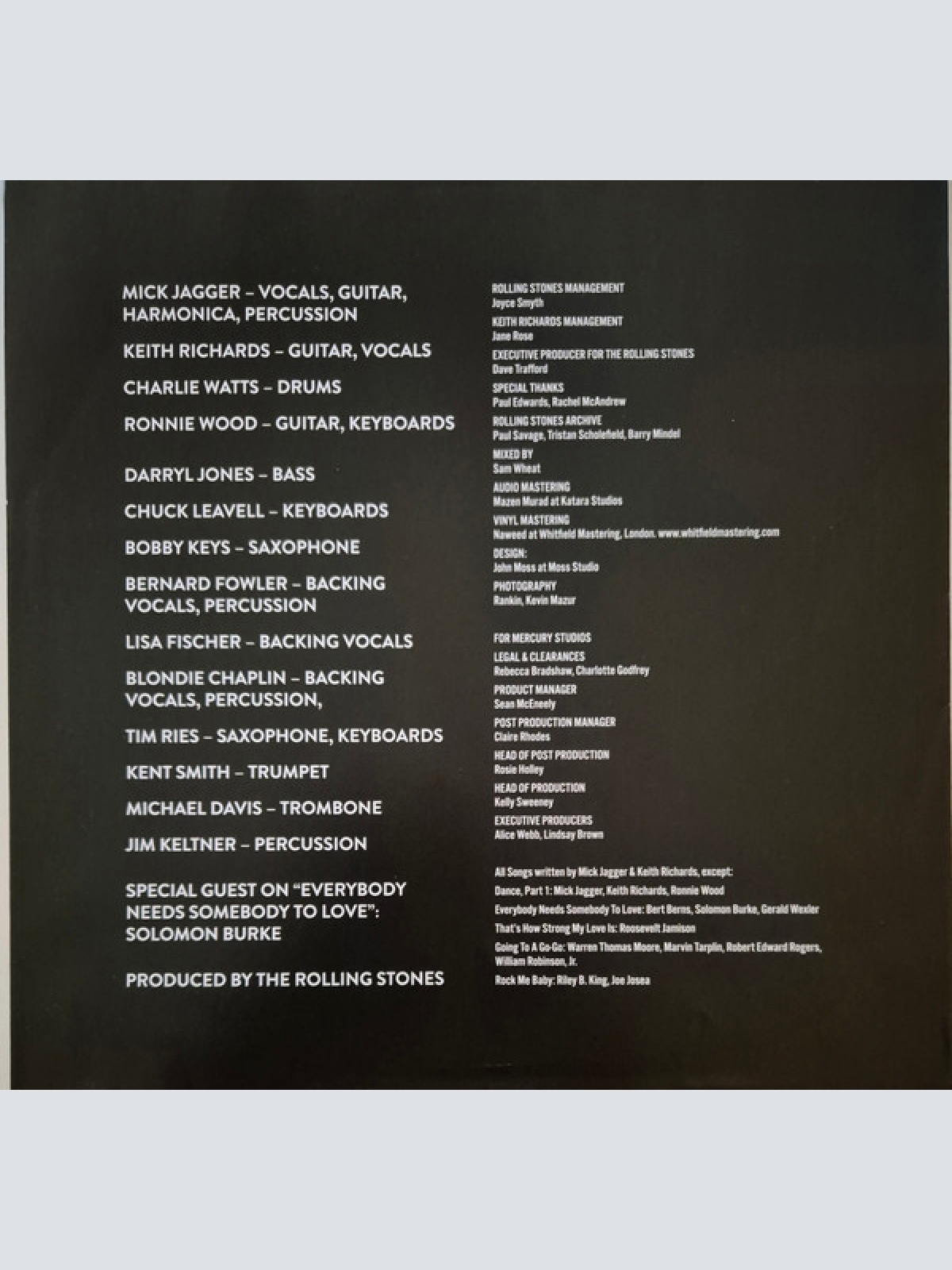 Vinyl / The Rolling Stones - Live At The Wiltern