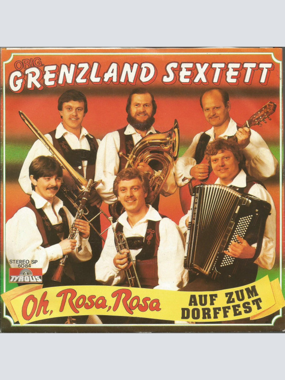 Vinyl / Orig. Grenzland Sextett* - Oh, Rosa, Rosa