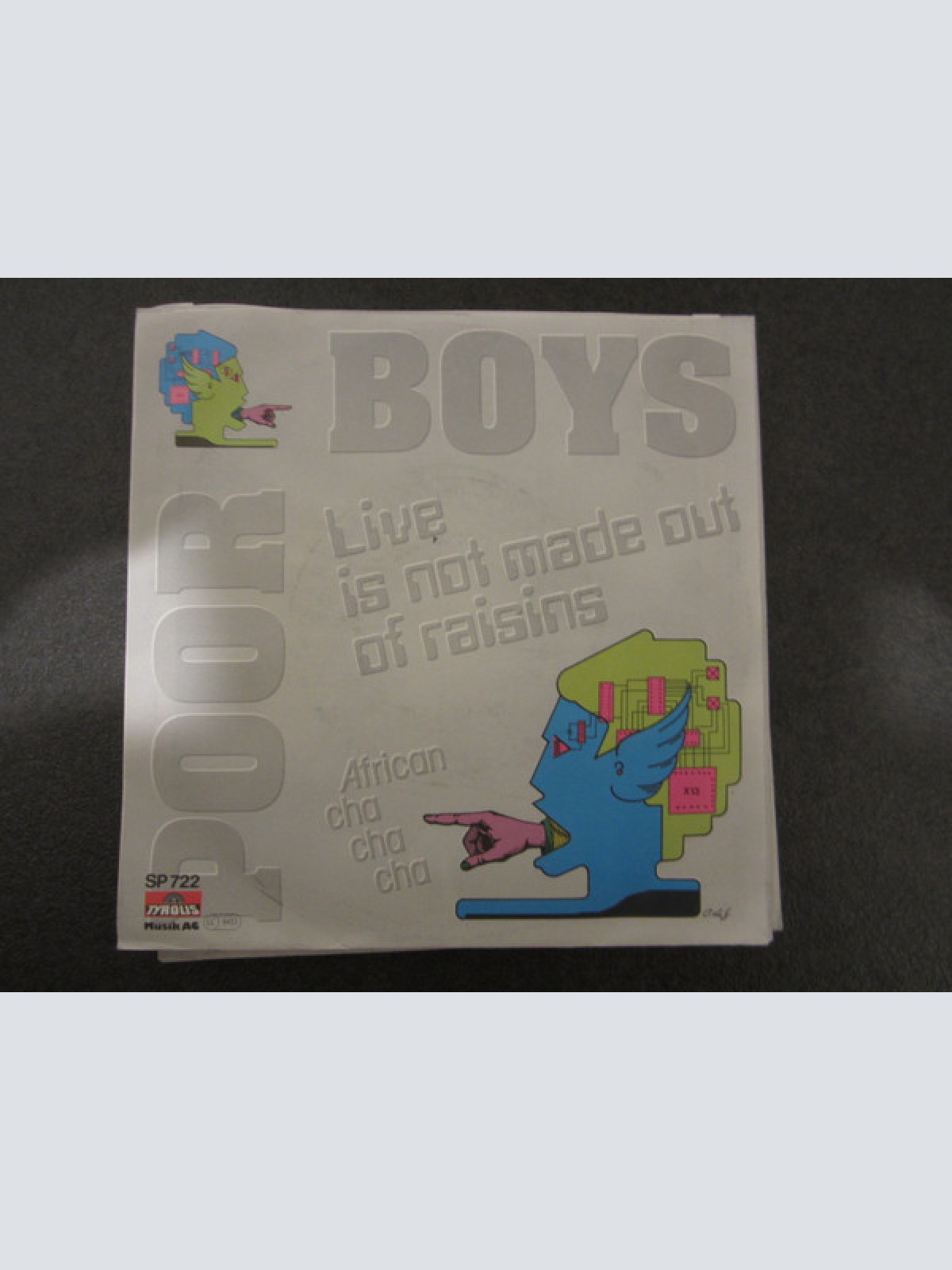 Vinyl / Poor Boys (10) - Live Is Not Made Out Of Raisins