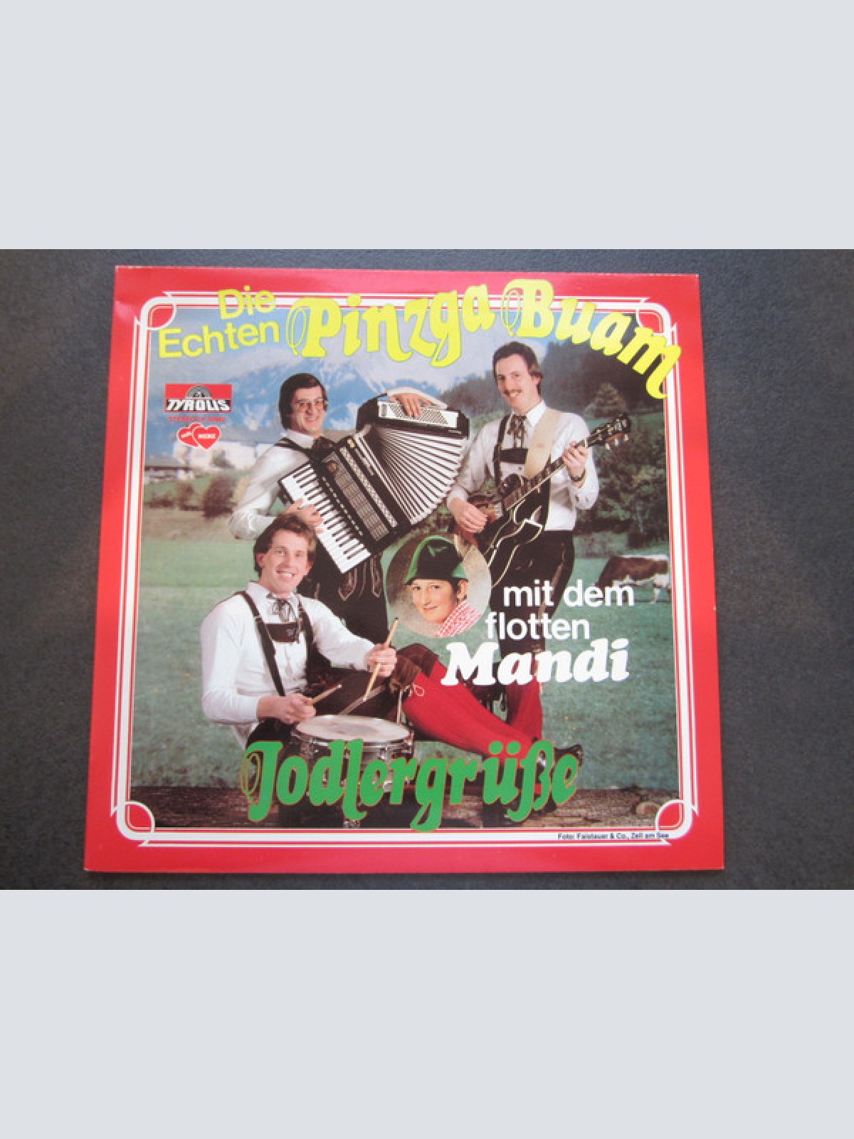 Vinyl / Die Echten Pinzga Buam Mit Dem Flotten Mandi (6) - Jodlergrüße