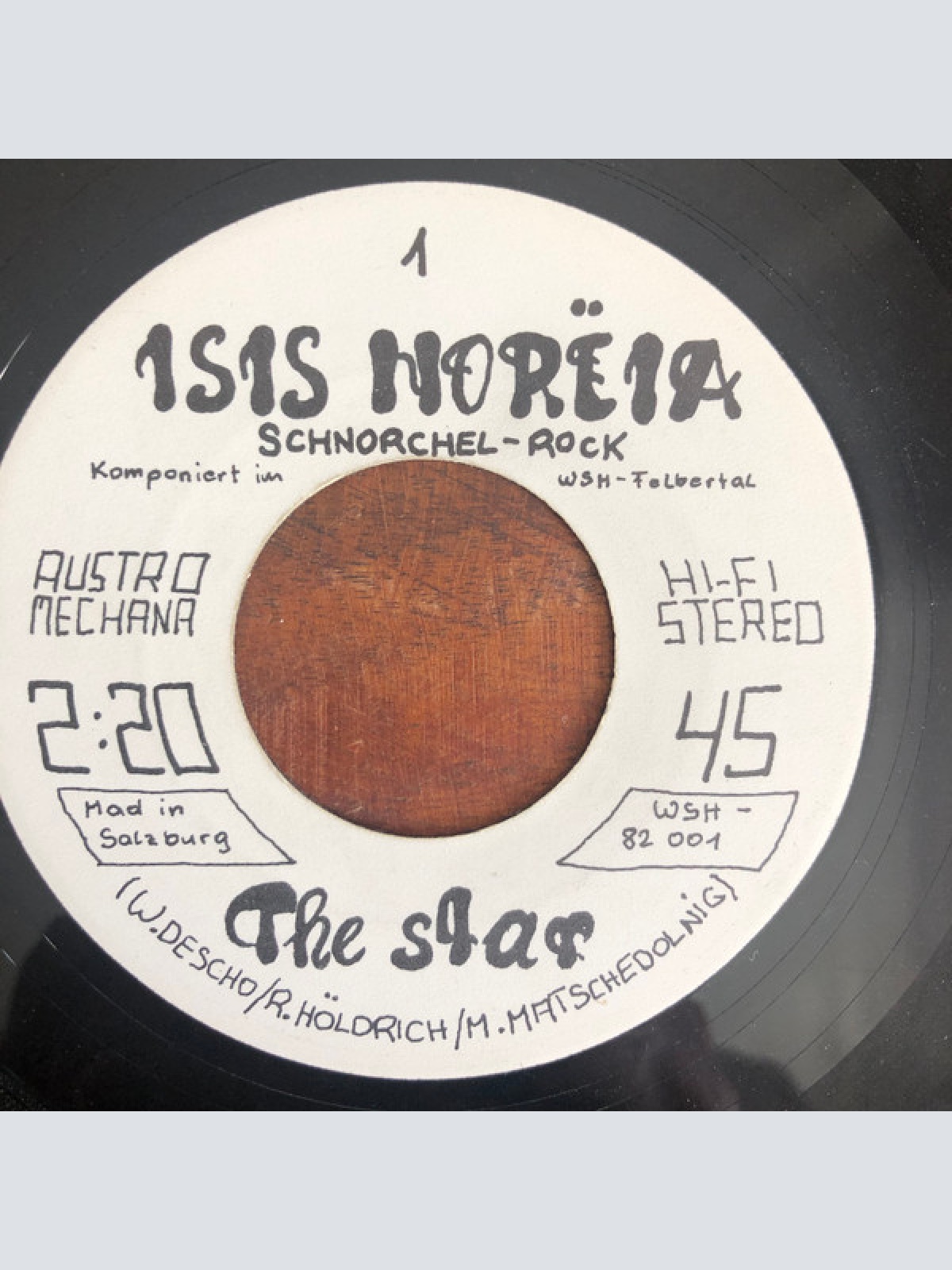 Vinyl / Isis Norëia* - Try It / The Star