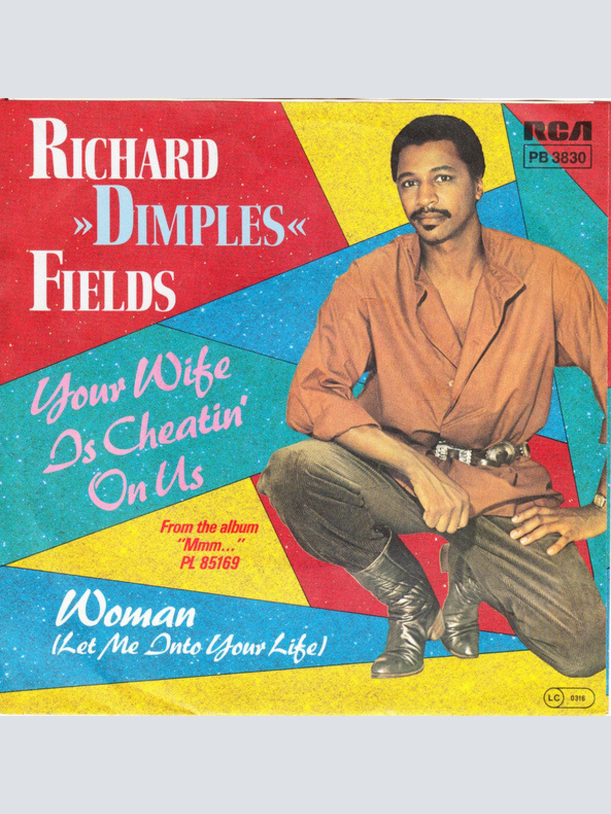 Vinyl / Richard 'Dimples' Fields - Your Wife Is Cheatin' On Us