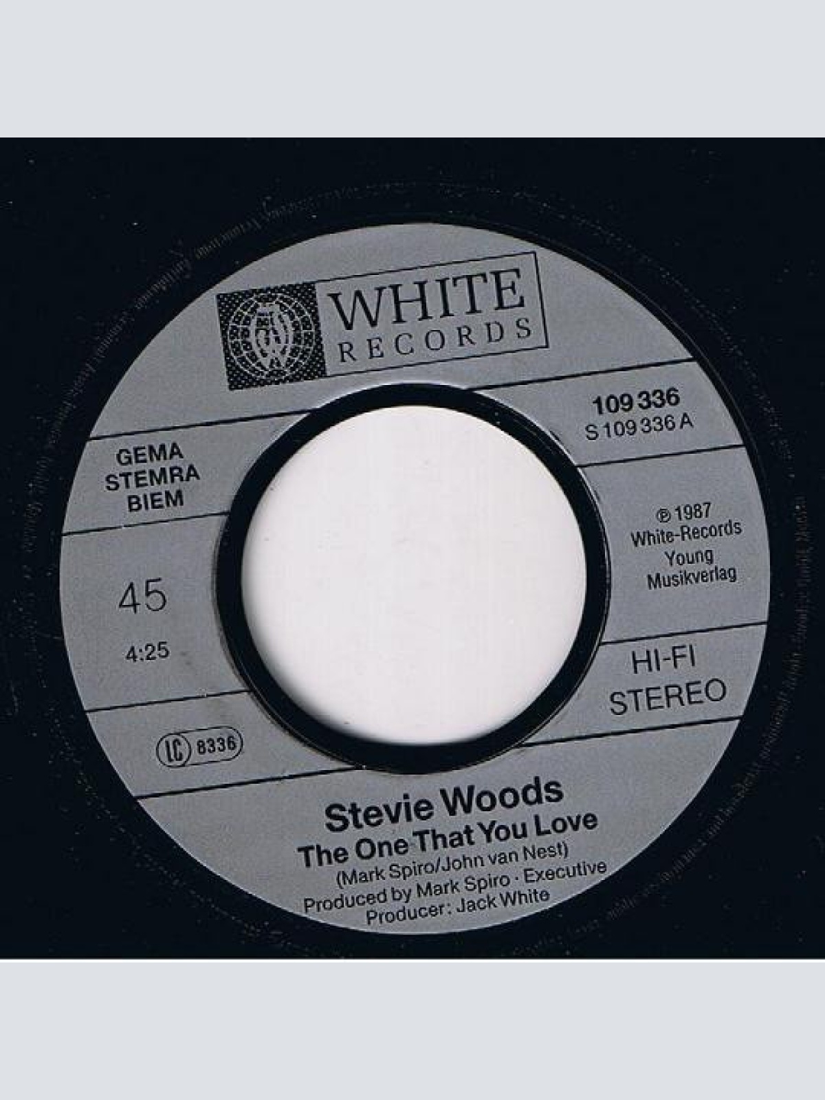 Vinyl / Stevie Woods - The One That You Love