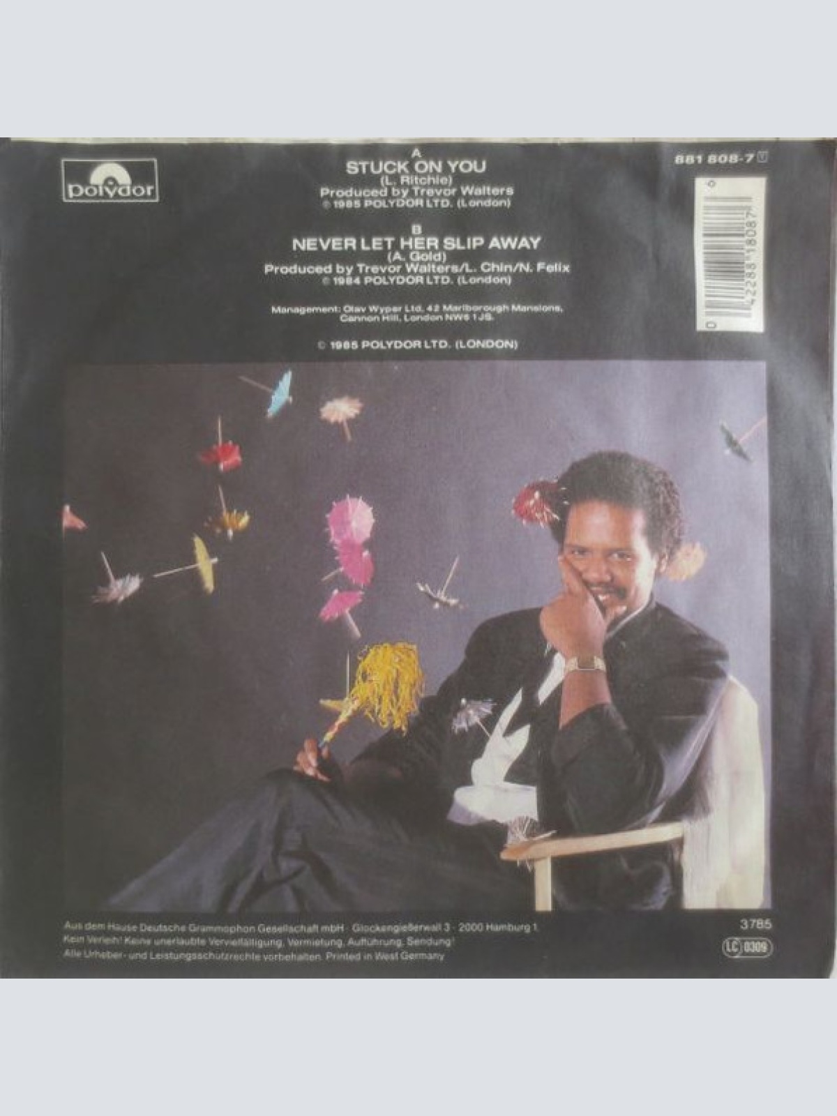 Vinyl / Trevor Walters - Stuck On You