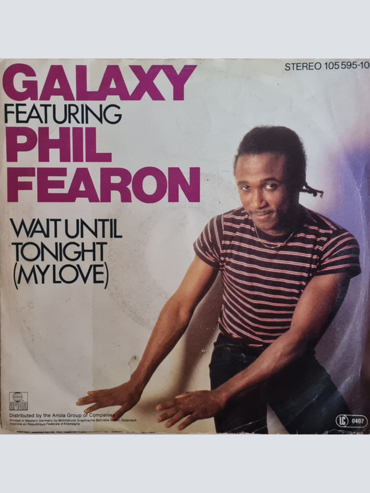 Vinyl / Galaxy (4) Featuring Phil Fearon - Wait Until Tonight (My Love)