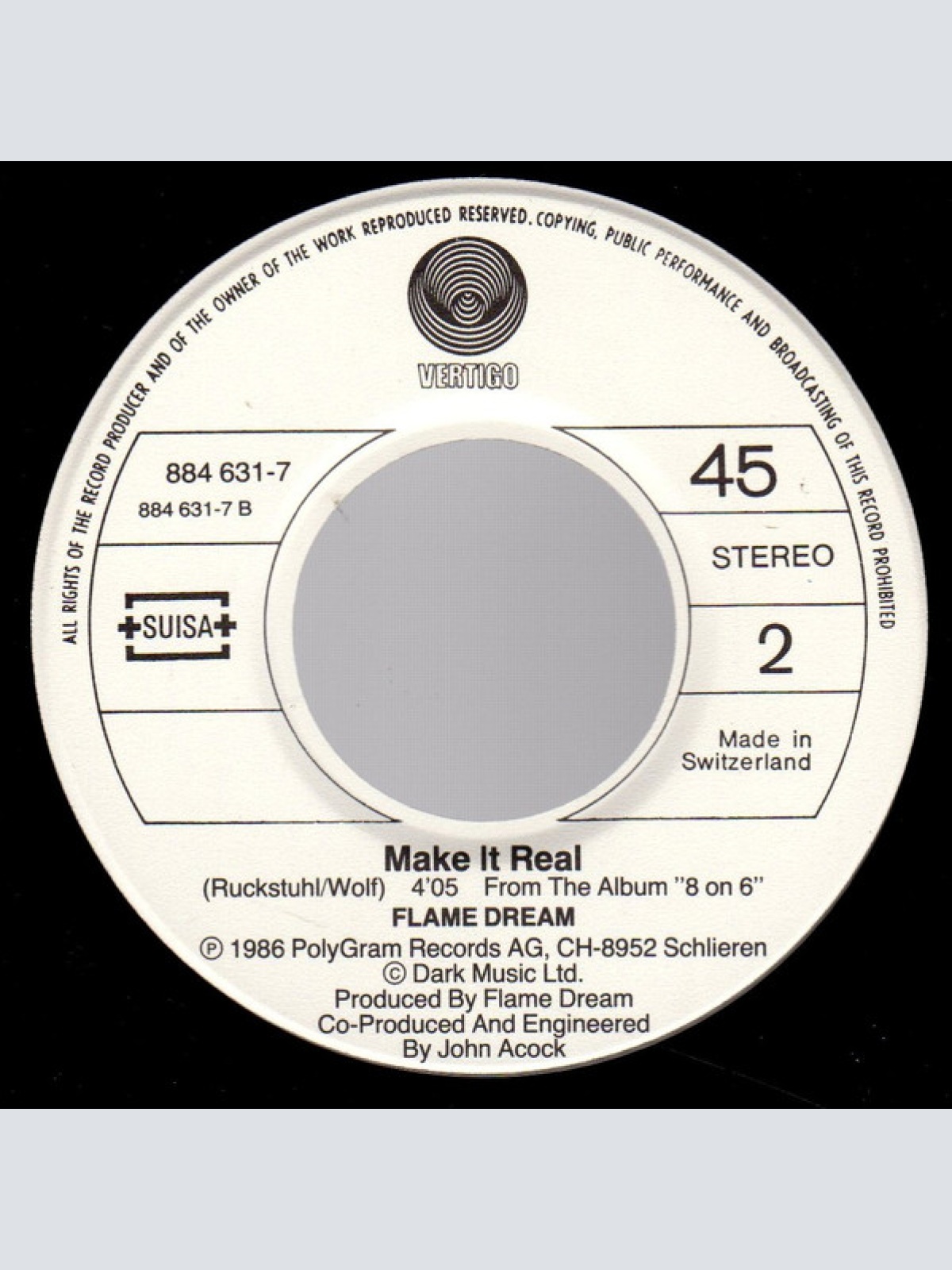 Vinyl / Flame Dream - In The Heat Of Night