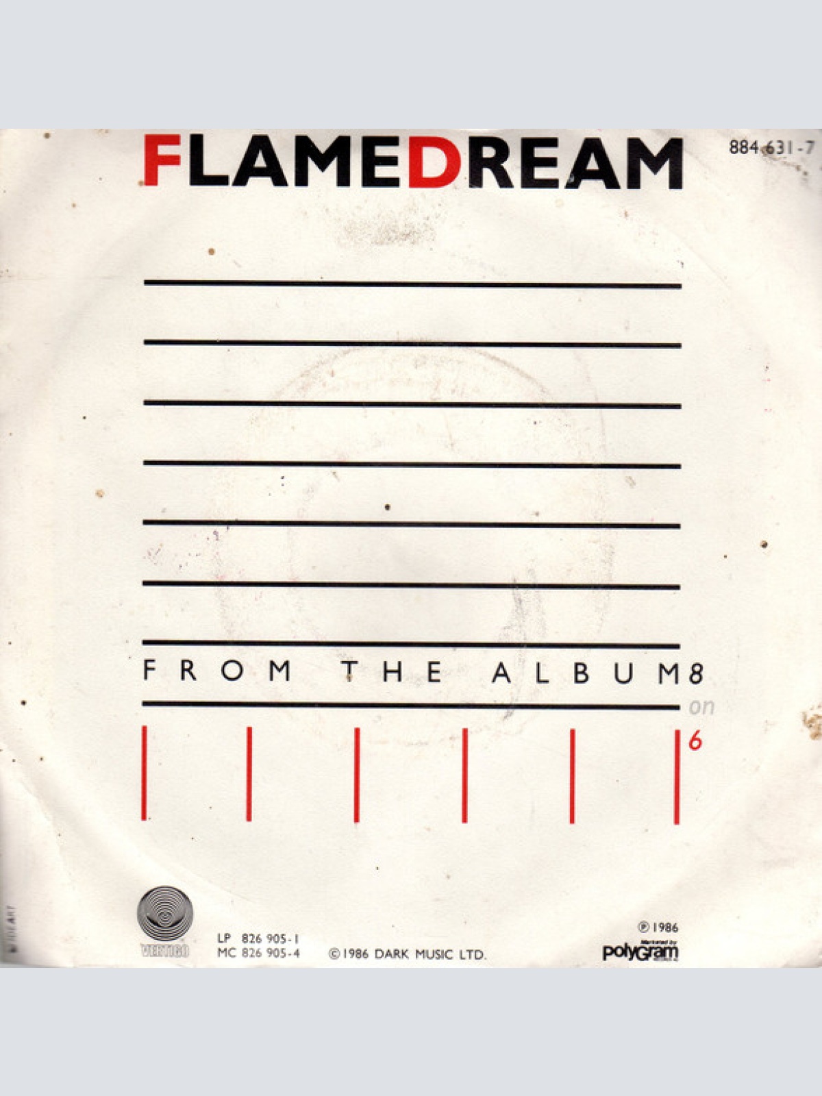 Vinyl / Flame Dream - In The Heat Of Night