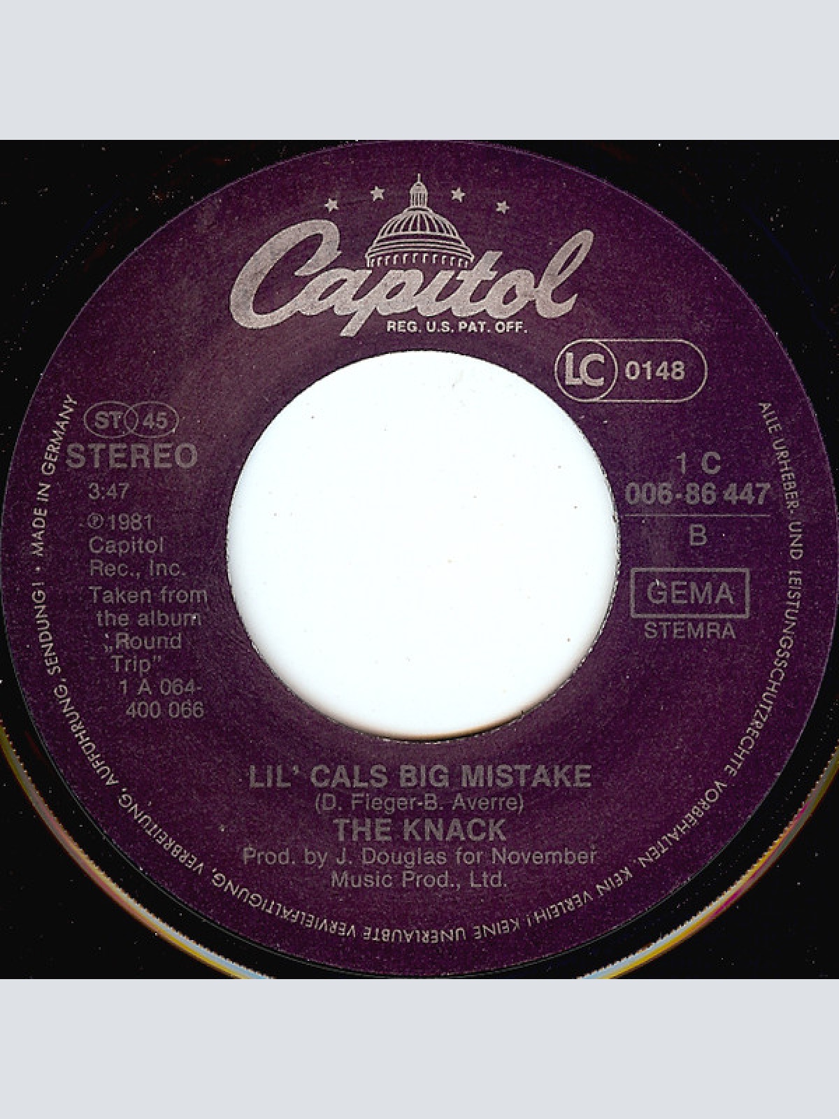 Vinyl / The Knack (3) - Pay The Devil (Ooo Baby Ooo)