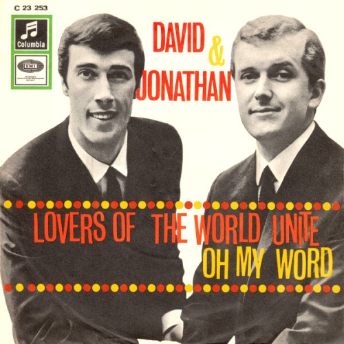 Vinyl / David & Jonathan - Lovers Of The World Unite / Oh My Word