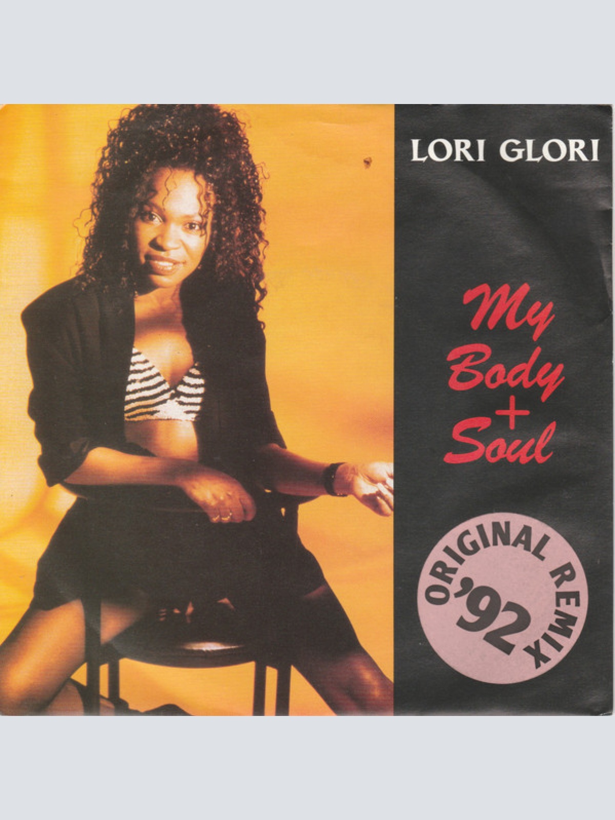 Vinyl / Lori Glori - My Body + Soul