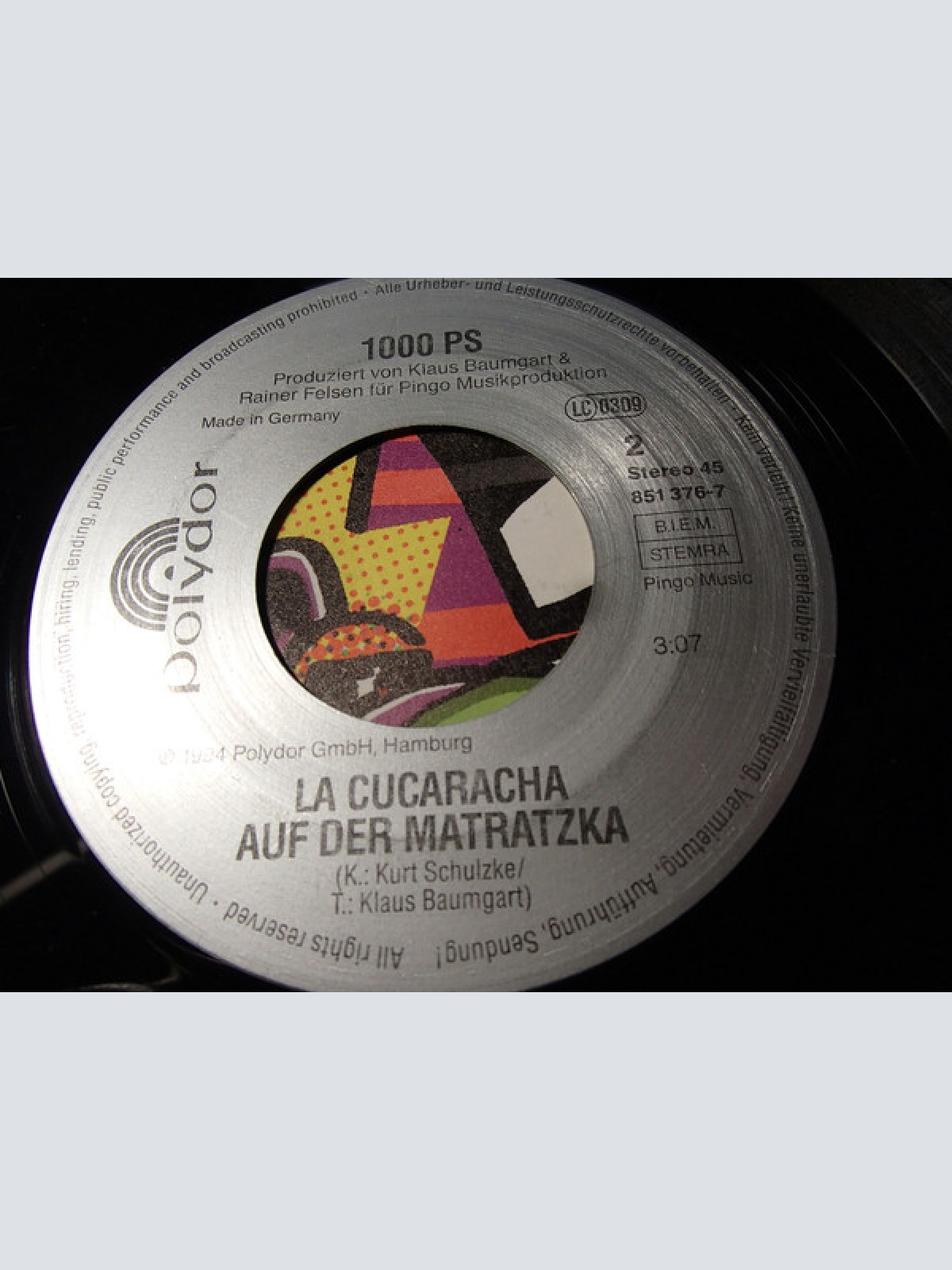 Vinyl / 1000 PS - Schumi Gib Gummi