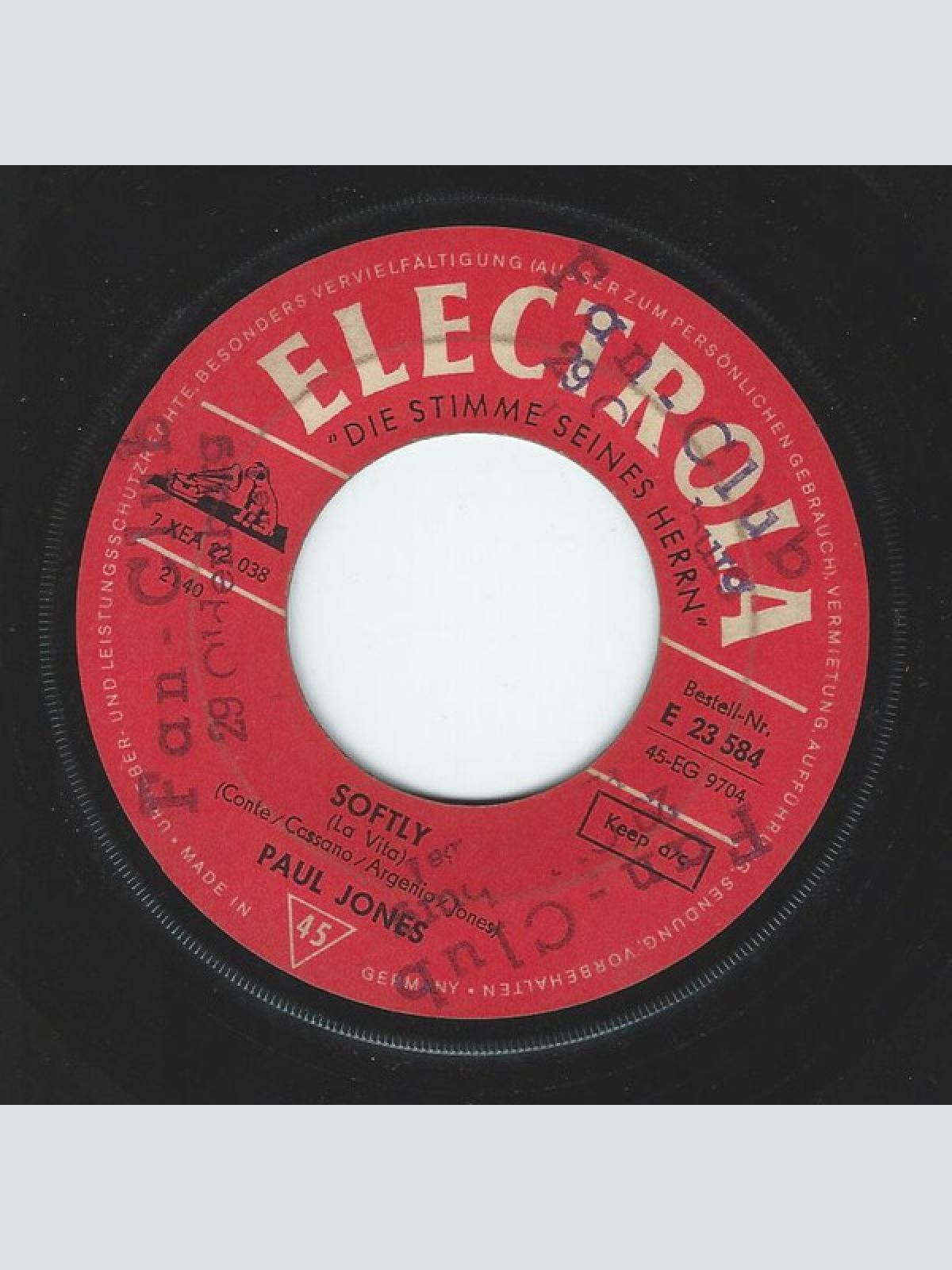 Vinyl / Paul Jones - Thinkin' Ain't For Me