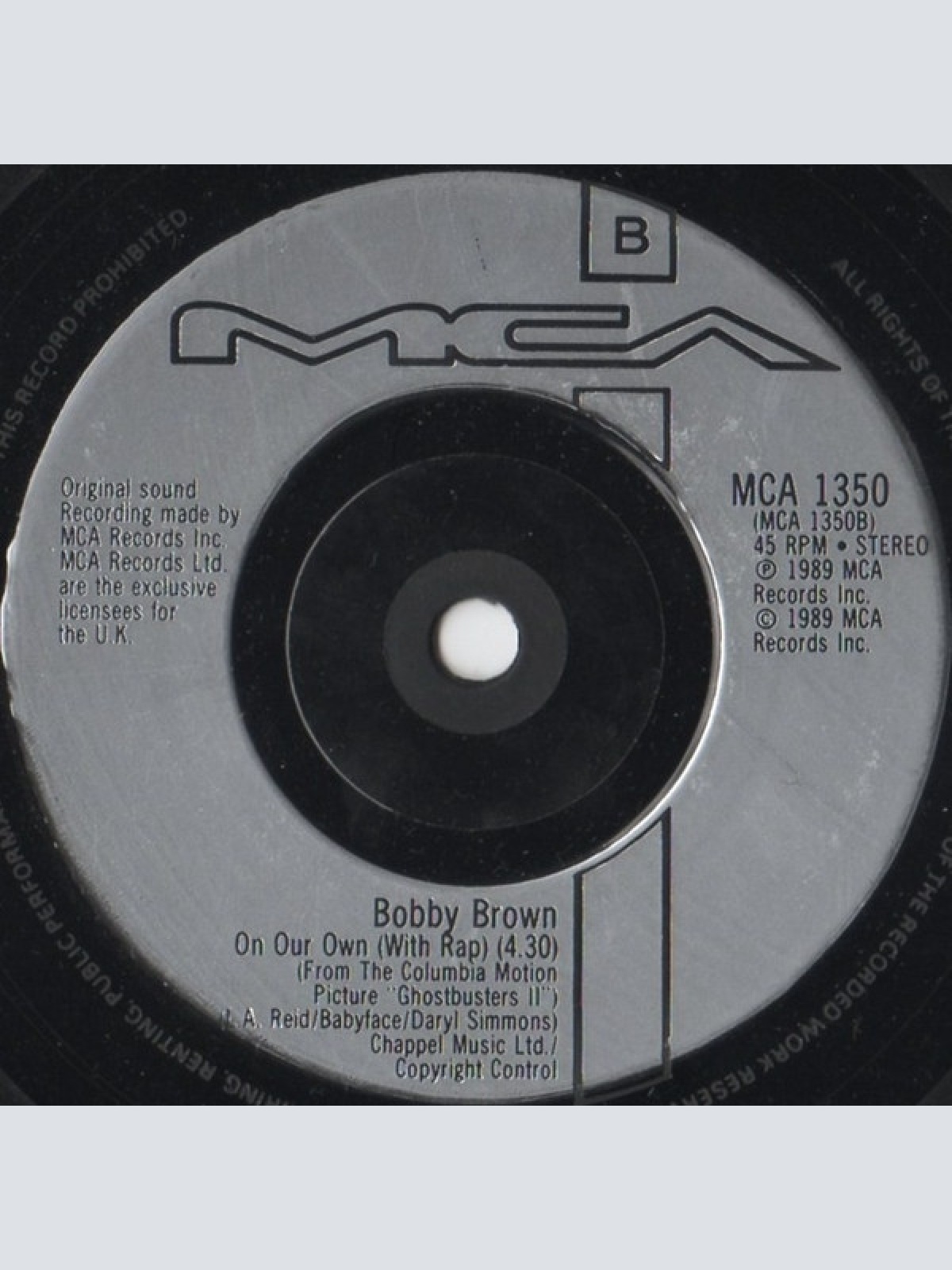 Vinyl / Bobby Brown - On Our Own