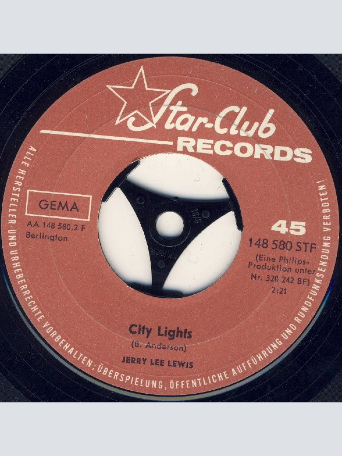 Vinyl / Jerry Lee Lewis - Detroit City