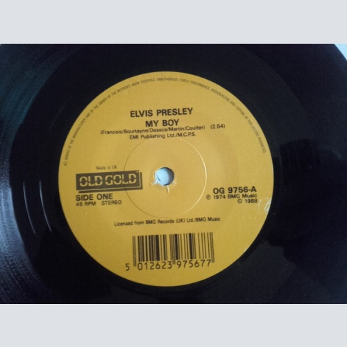 Vinyl / Elvis Presley - My Boy / My Way