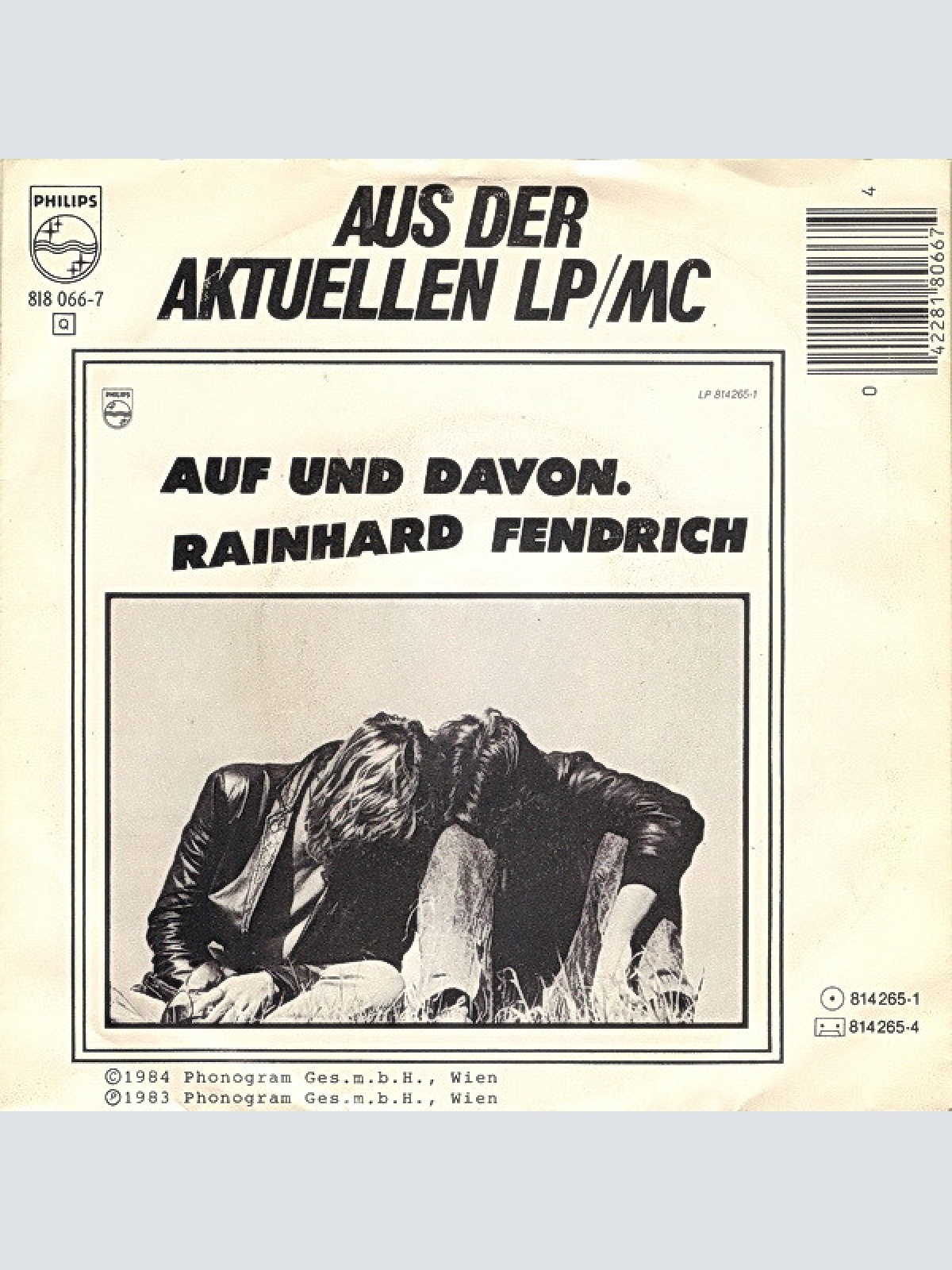 Vinyl / Rainhard Fendrich - Ich Bin Ein Negerant Madam