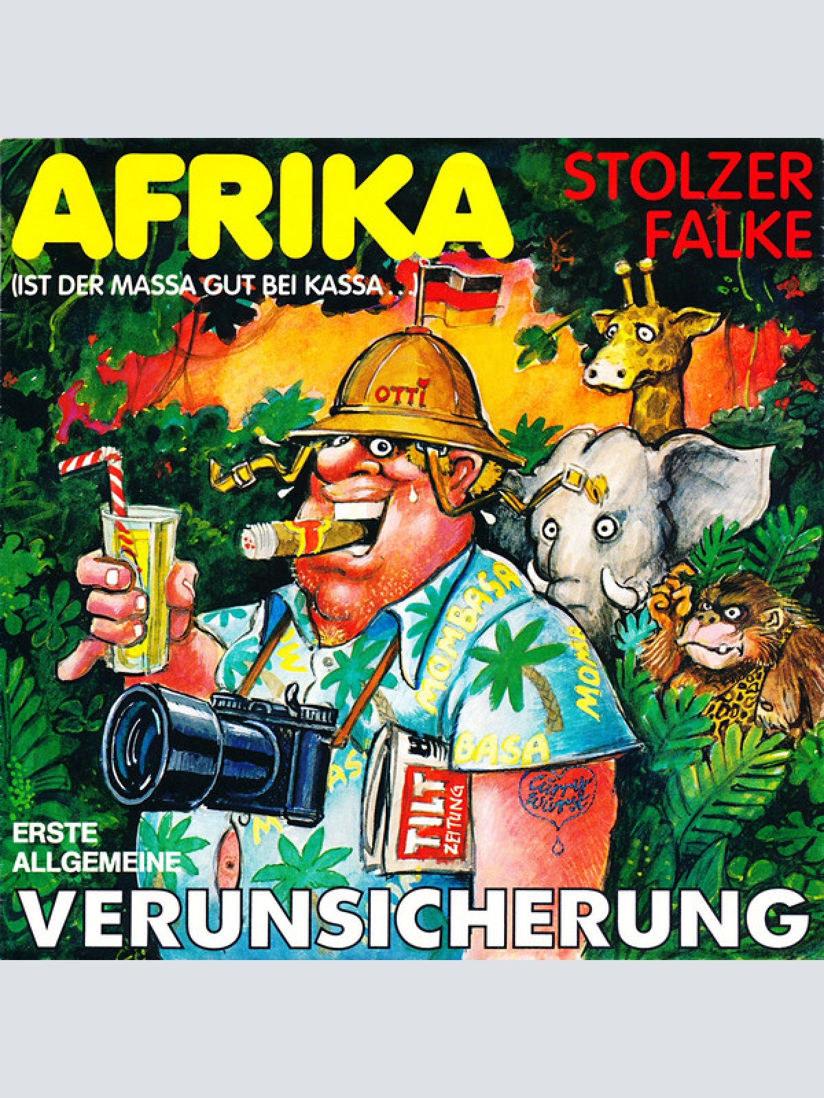 Vinyl / Erste Allgemeine Verunsicherung* - Afrika (Ist Der Massa Gut Bei Kassa...)