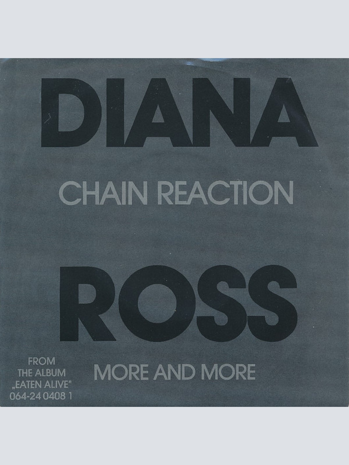 Vinyl / Diana Ross - Chain Reaction
