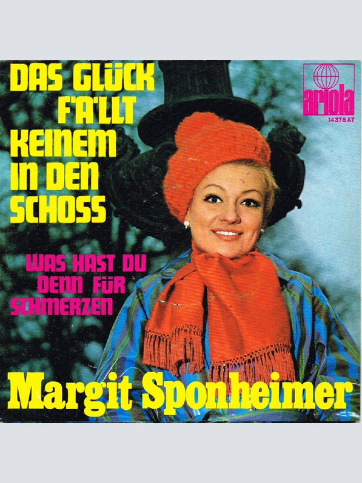 Vinyl / Margit Sponheimer - Das Glück Fällt Keinem In Den Schoss