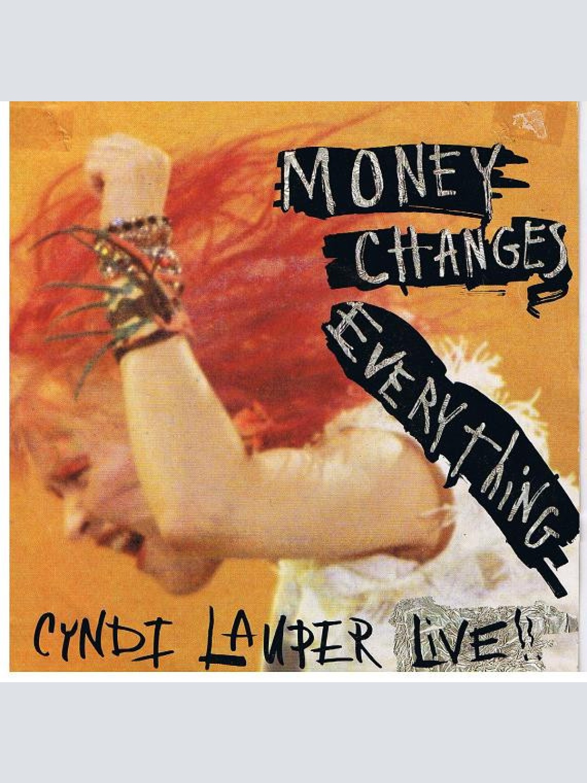 Vinyl / Cyndi Lauper - Money Changes Everything (Live)
