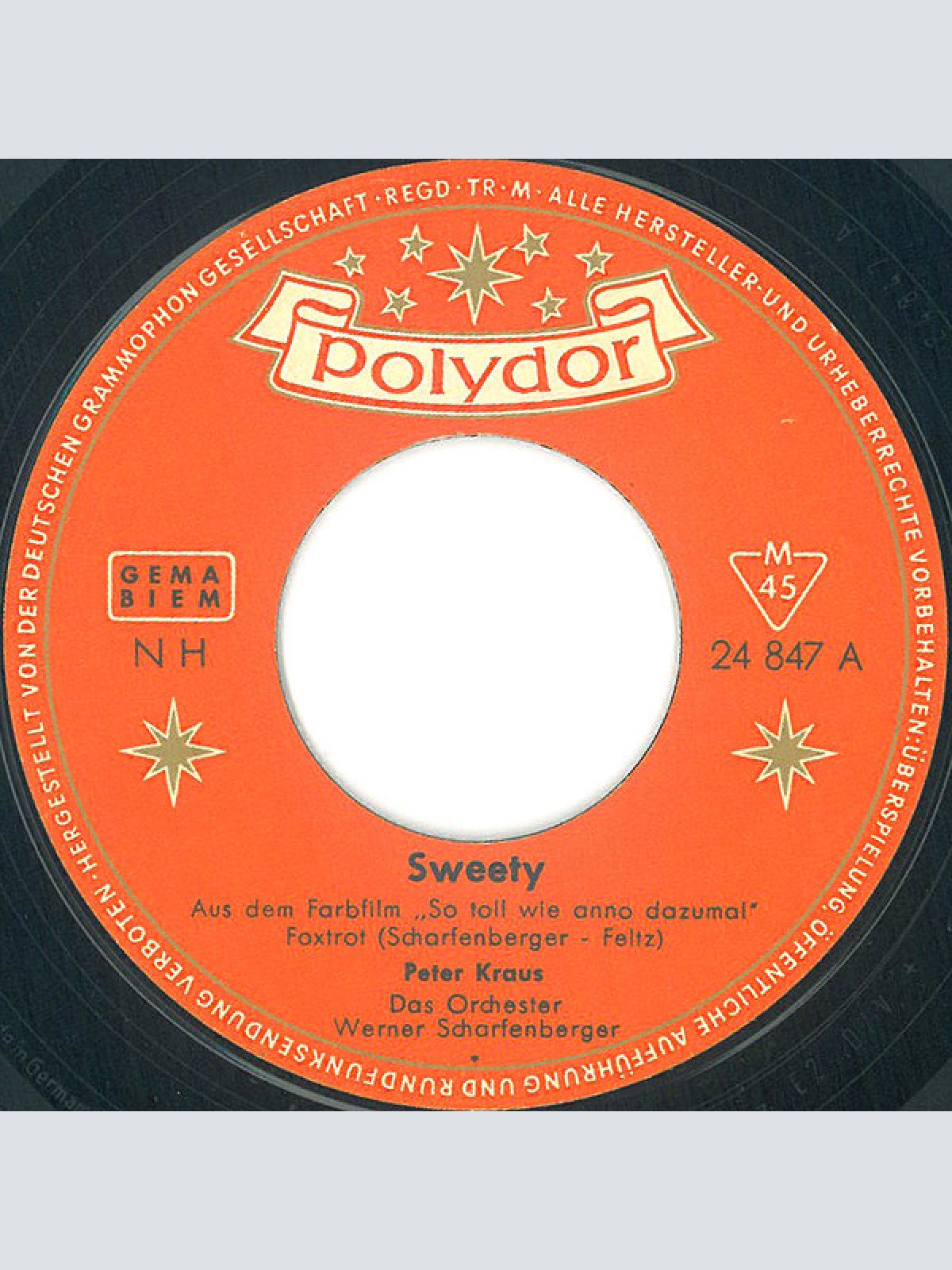 Vinyl / Peter Kraus - Sweety