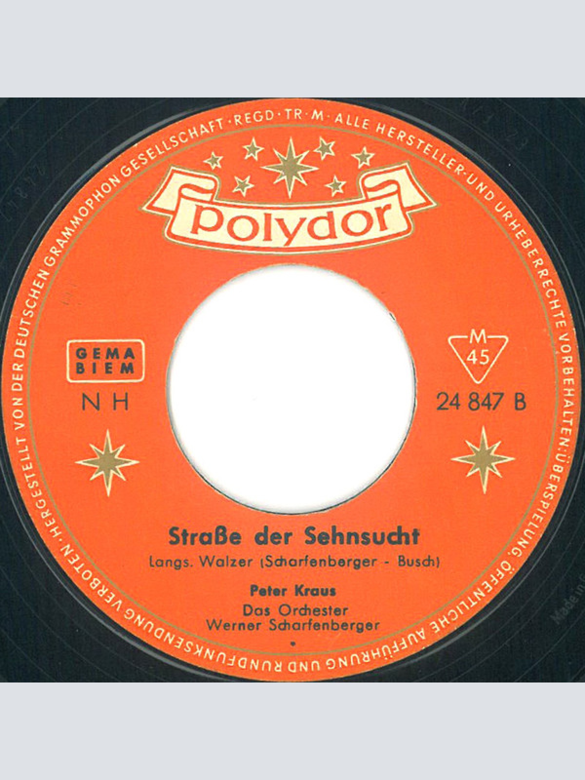 Vinyl / Peter Kraus - Sweety