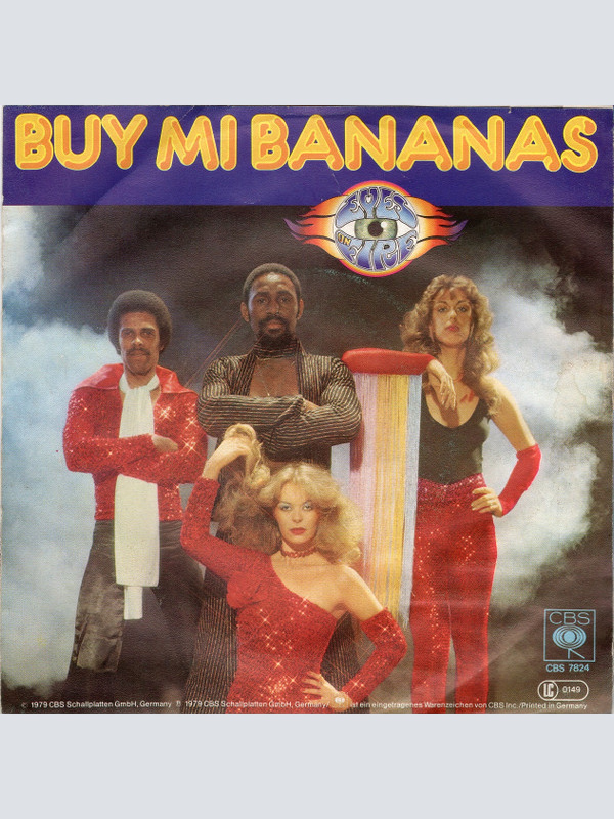 Vinyl / Eyes On Fire - Buy Mi Bananas