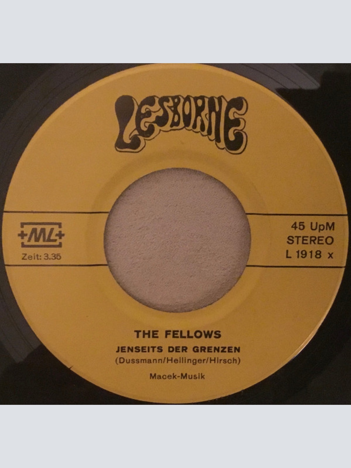 Vinyl / The Fellows* - Oh! Good Daddy / Jenseits Der Grenzen