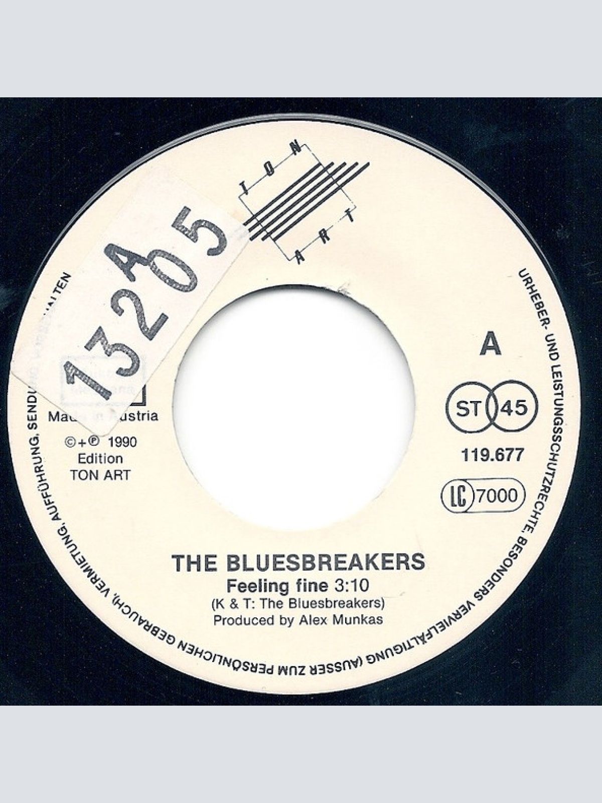 Vinyl / Bluesbreakers - Feeling Fine