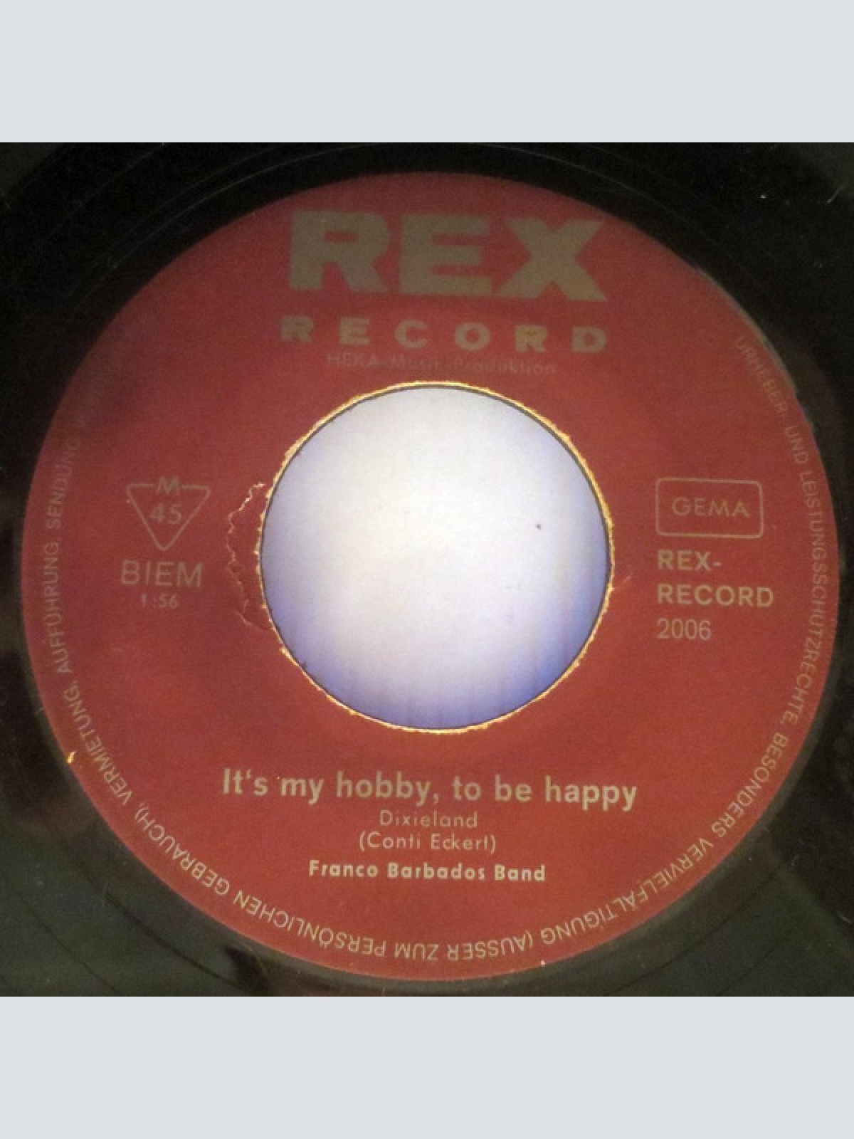 Vinyl / Franco Barbados Band - Creoline