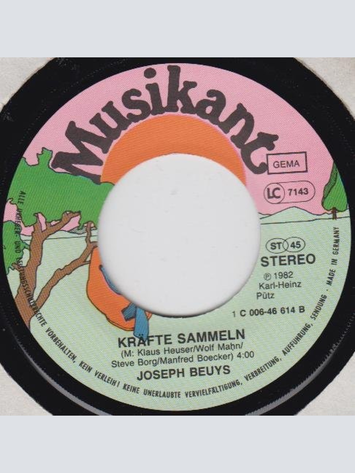 Vinyl / Joseph Beuys - Sonne Statt Reagan