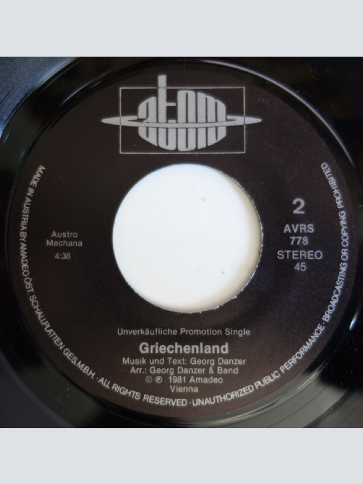 Vinyl / Georg Danzer - Ruhe Vor Dem Sturm