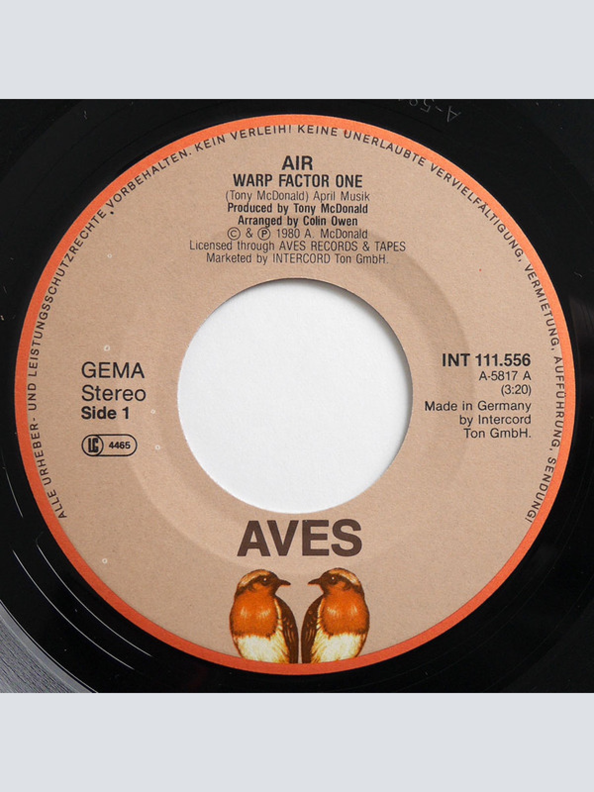 Vinyl / Air (9) - Warp Factor One