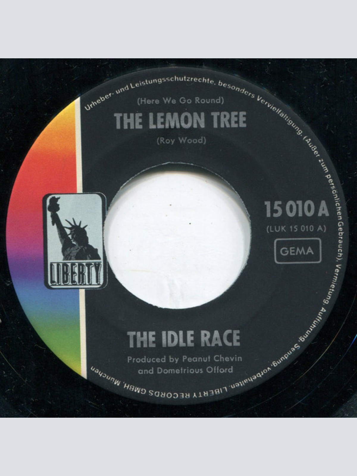 Vinyl / The Idle Race - Here We Go Round The Lemon Tree