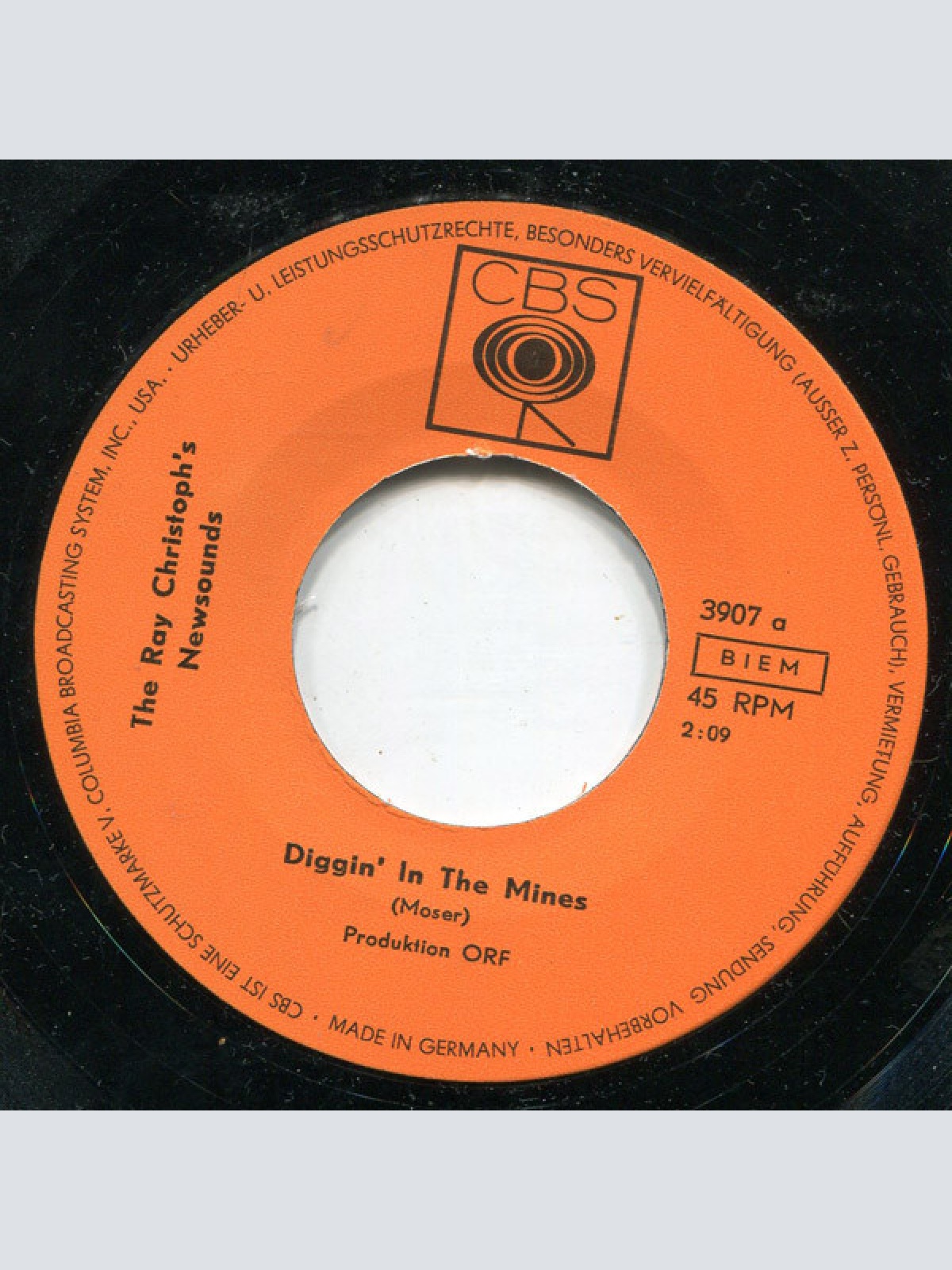 Vinyl / Ray Christoph's New Sounds* - Diggin' In The Mines