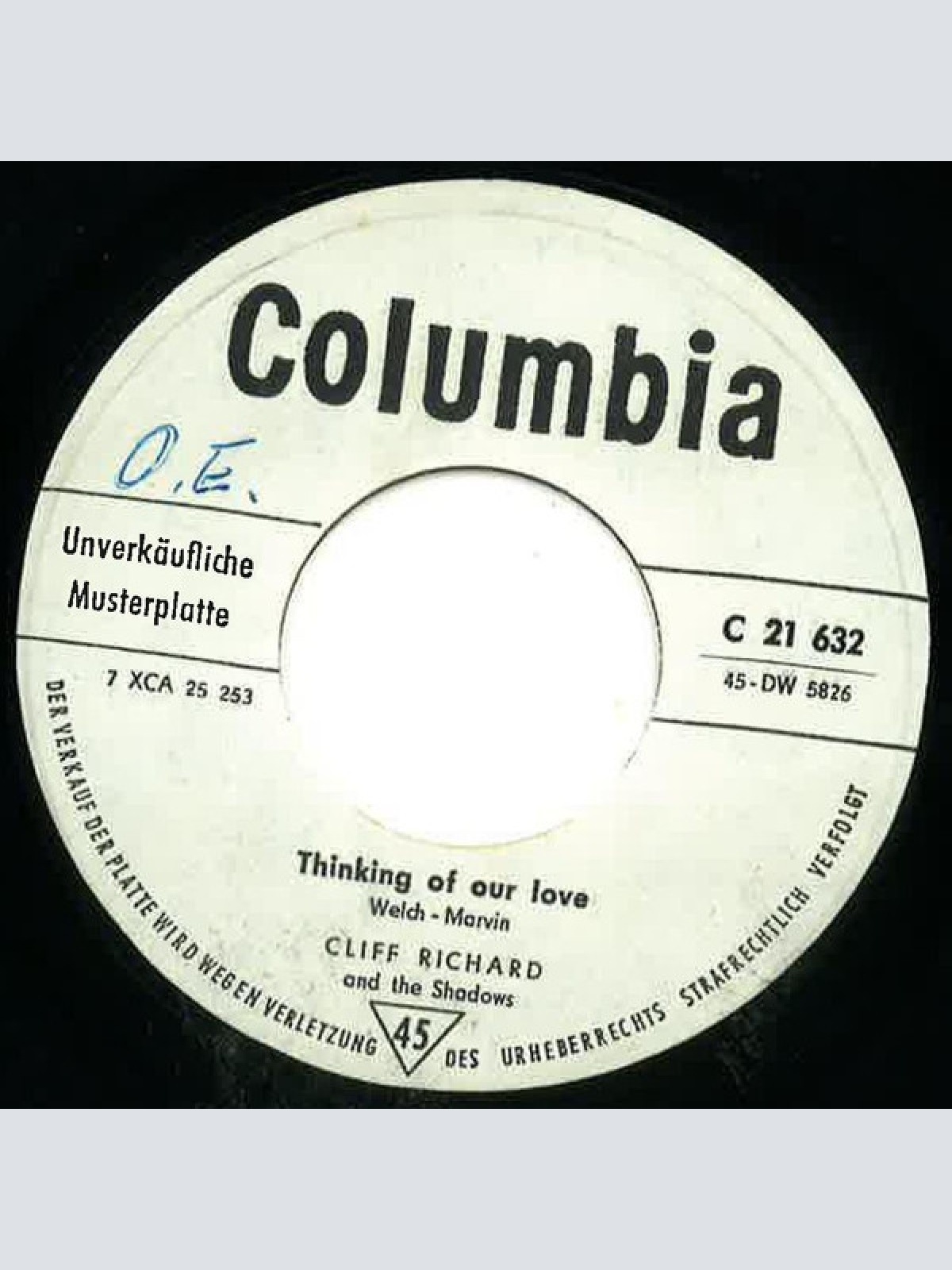 Vinyl / Cliff Richard And The Shadows* - Nine Times Out Of Ten