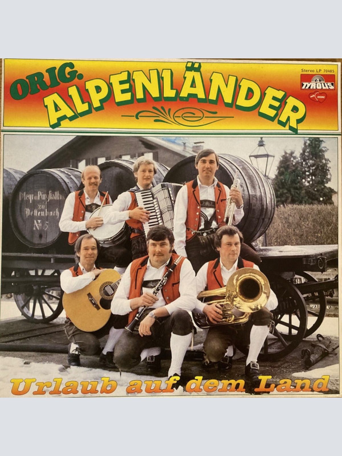 Vinyl / Original Alpenländer - Urlaub Auf Dem Land