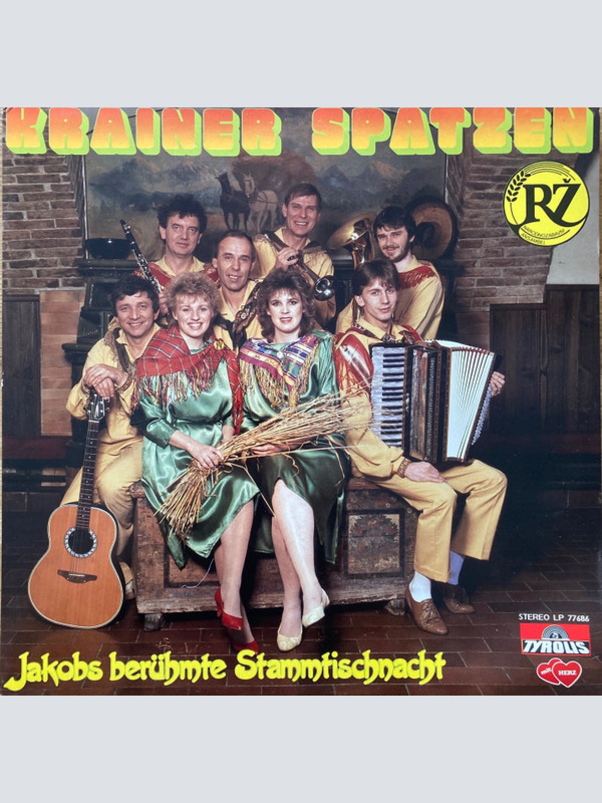 Vinyl / Krainer Spatzen - Die Berühmte Stammtischnacht