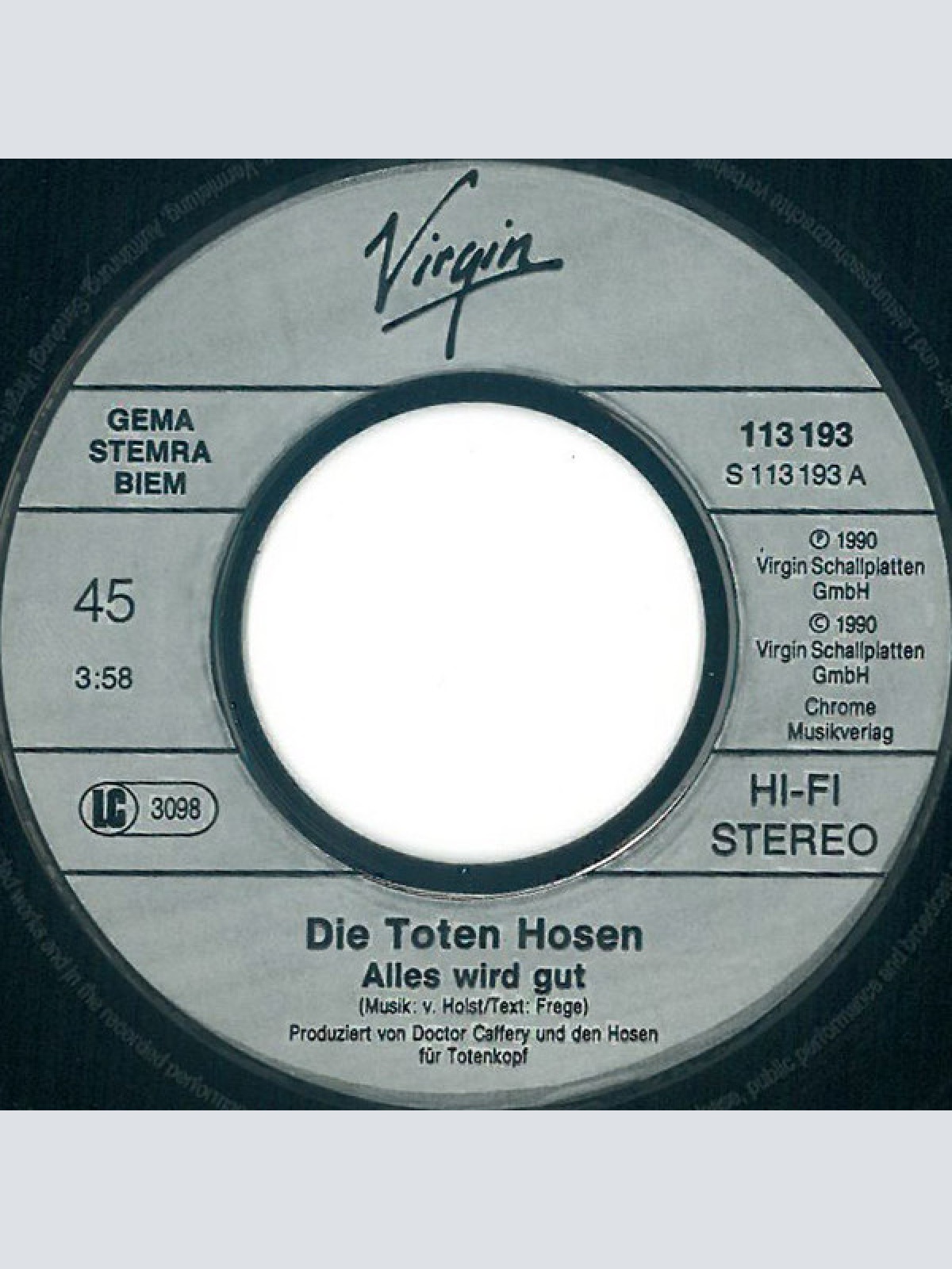 Vinyl / Die Toten Hosen - Alles Wird Gut