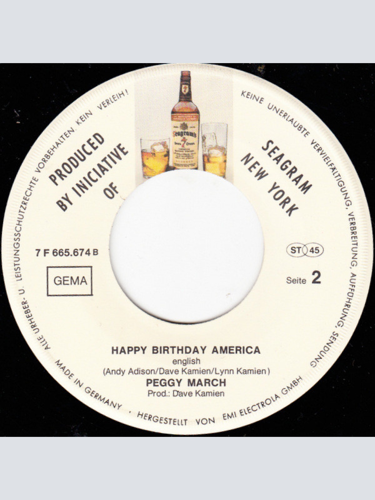 Vinyl / Peggy March - Happy Birthday, America!