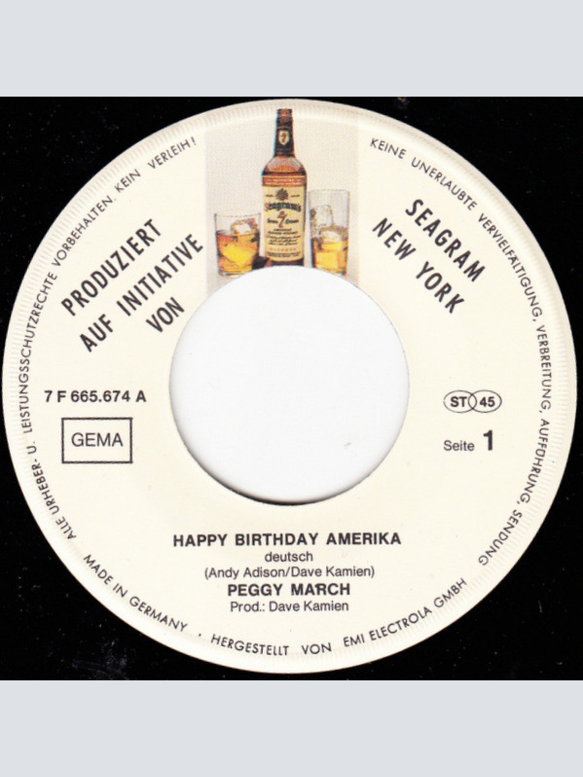 Vinyl / Peggy March - Happy Birthday, America!